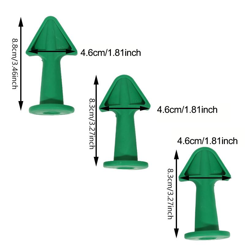 3 Stück Versiegelte Düsen Set Für Sprays Und Schaber Mehrkalibrig Fliesenfugenreiniger Bodenreinigungswerkzeug Zum Entfernen Von Schmutz Langlebig