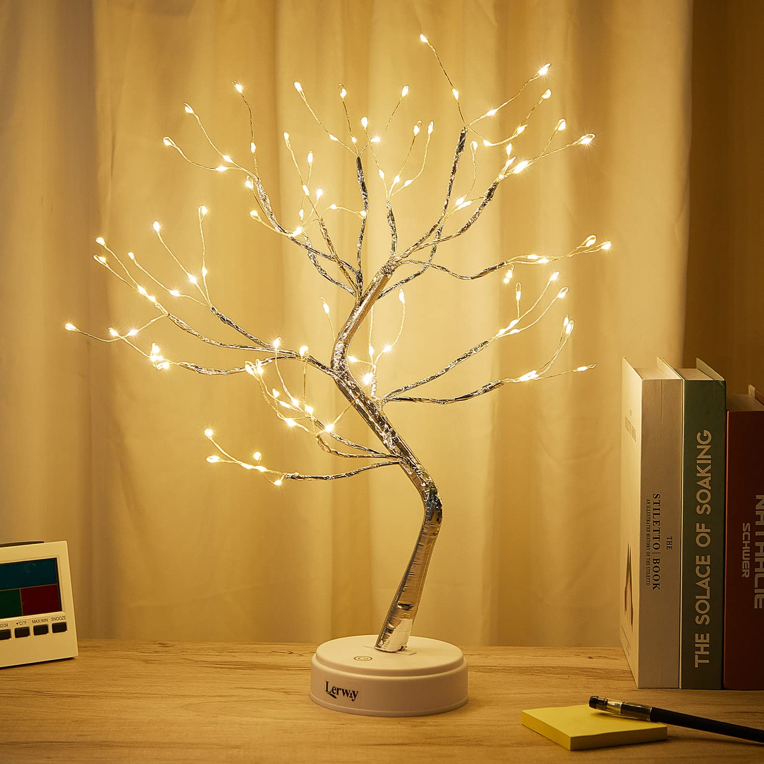 

Lerway Table Lamp, Stylish Ambient Lighting, Bedside Lamp, Interior Night Light, Tree Light, Reading Light, Night Light, Nursing Light, Room Light,