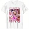 Harajuku Pink Casual Fashion Unisex Trisha Paytas Tshirt Skinfriendly Cotton Crew Neck Short Sleeve Street Style Tops Tee