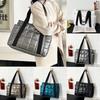 Fashion Nylon Padded Quilted Bag for Women Space Cotton Shoulder Bag Soft Fluffy Handbag Female Shopper Totes Underarm Bag