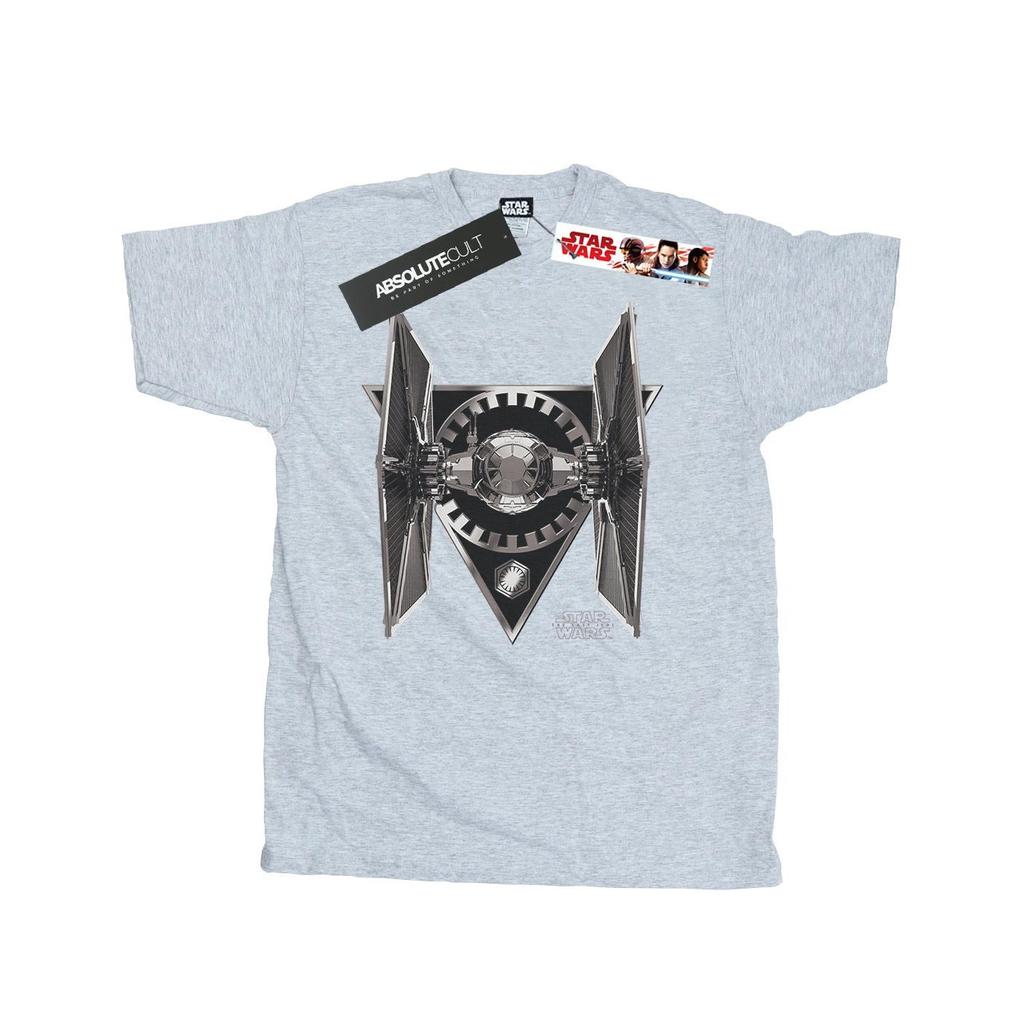 STAR WARS Mens The Last Jedi TIE Fighter T-Shirt