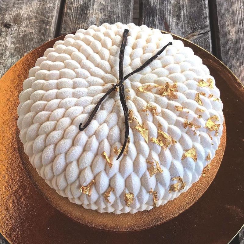 Sunflower Seed Shape Silicone Mousse Cake Mold Flower Chocolate Ice Baking Mould Party Dessert Making Tool Valentine's Day Gifts