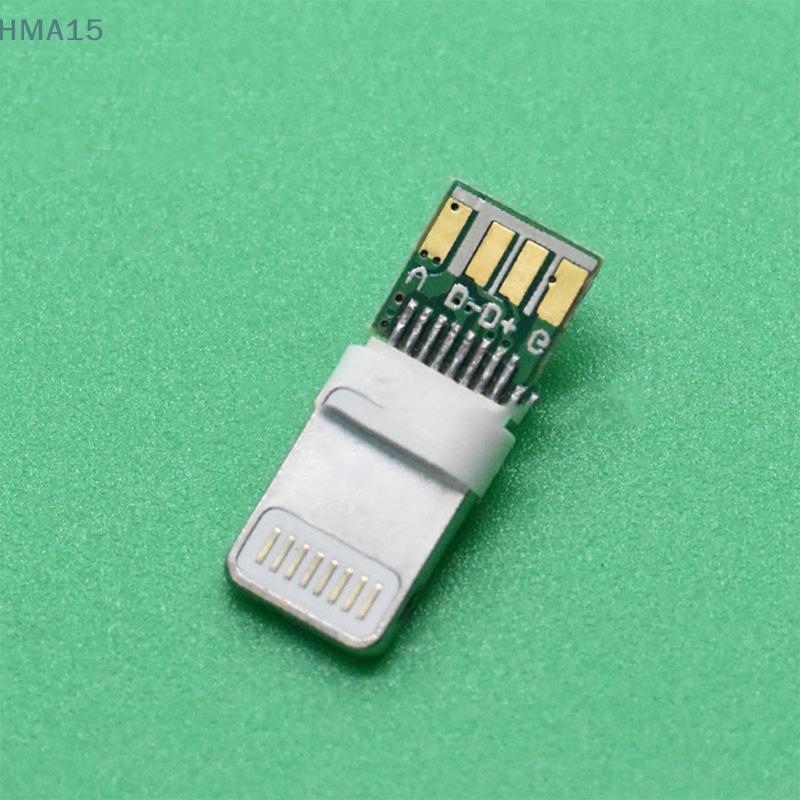 [EL]Lighting chip fast charging plug DIY only charging connector male mobile phone data cable lightning shell