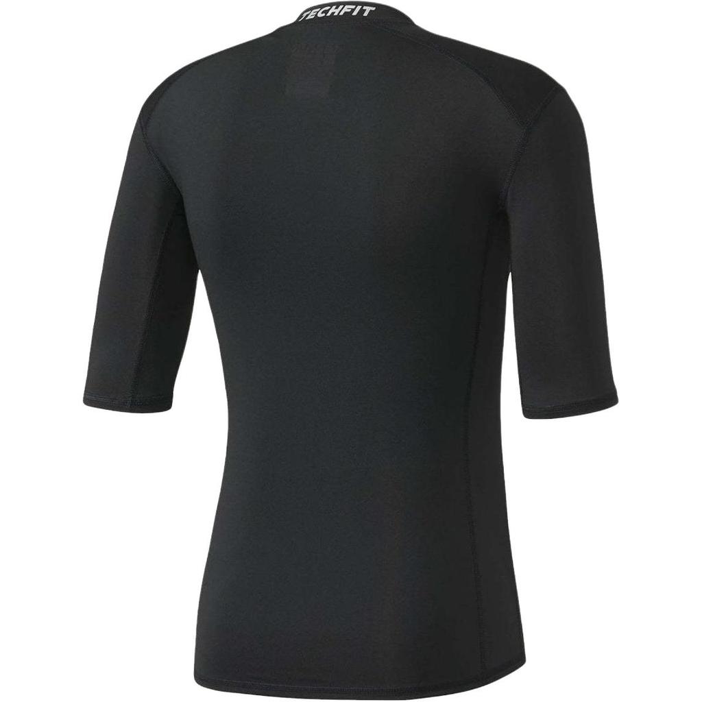 Adidas Solid Color Brand Logo Print Round Neck Short Sleeve T-Shirt Women Tops Black AJ4966
