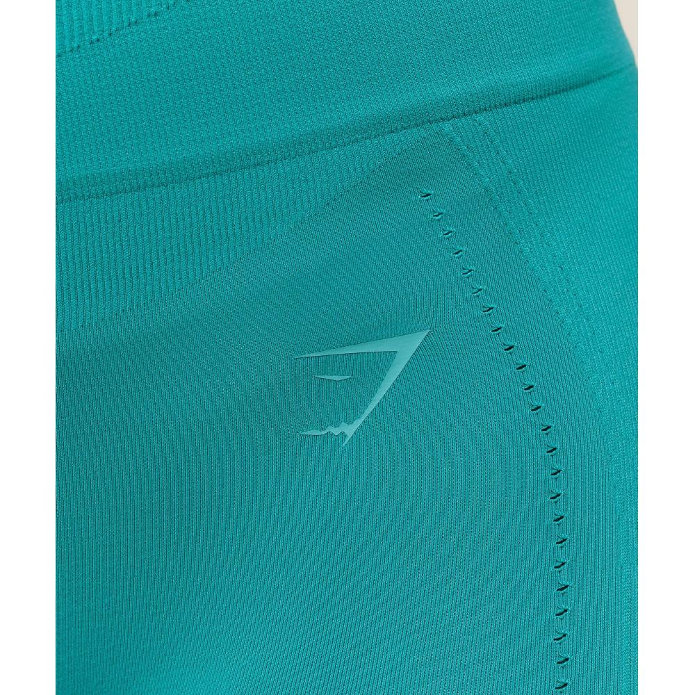 Gymshark Energised Seamless Leggings Jewel Teal B2c7n Tbtc