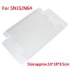 Clear Box Case Sleeve CIB Protector for SNES/N64 Games Cartridge Box