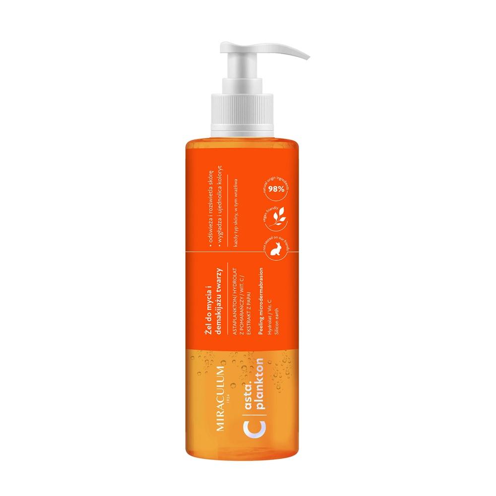Asta.Plankton C Gel de Limpeza Hidratante e Dissolvente de Maquiagem Dupla Ação - 200ml