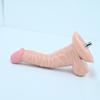 Sex Machine Attachment ROUGH BEAST 7.48" Black/Flesh Dildo for Sex Machine Vac-u-lock Love Machine Attachment Anal Plug Adult Sex Toys
