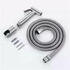 304 High-Pressure Toilet Bidet Sprayer Set with Faucet and Nozzle