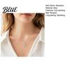 Shiny Star Pendant Five-pointed Necklace Sparkling Rhinestone Stars Adjustable Alloy