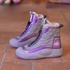 Popular snow boots heightened thick-soled annual velvet thickened warm high-top boots cotton shoes