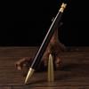 Brass Sandalwood Zodiac Animal Engraved Signature Pens for Business Gifts