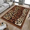 1PC Leopard Print Non-Slip Floor Carpet, Office, Family, Bedroom, Studio - Large Area Rug,  Decorative Mat, Longlasting Material-C0444