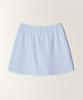 Tudment 50S Embroidered Mini Pantskirt_Light Blue