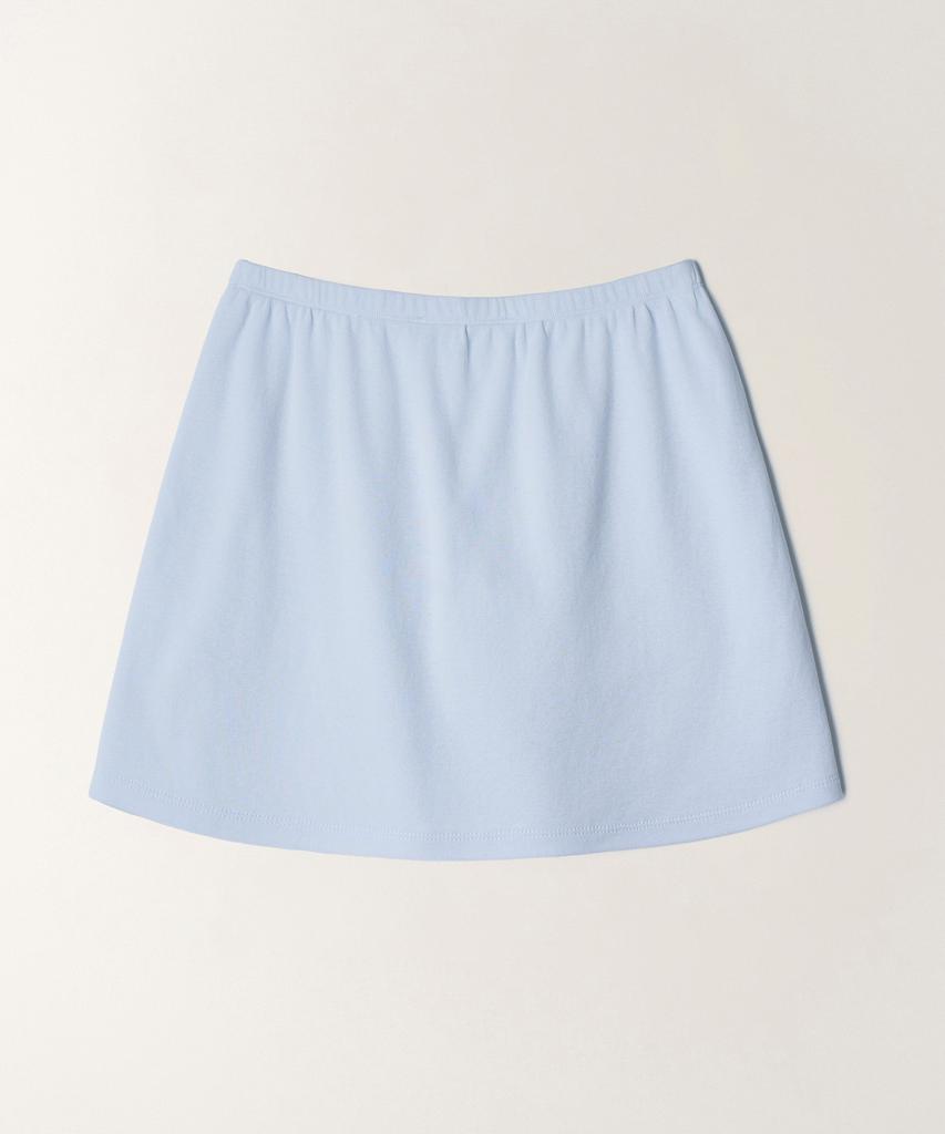 Tudment 50S Embroidered Mini Pantskirt_Light Blue