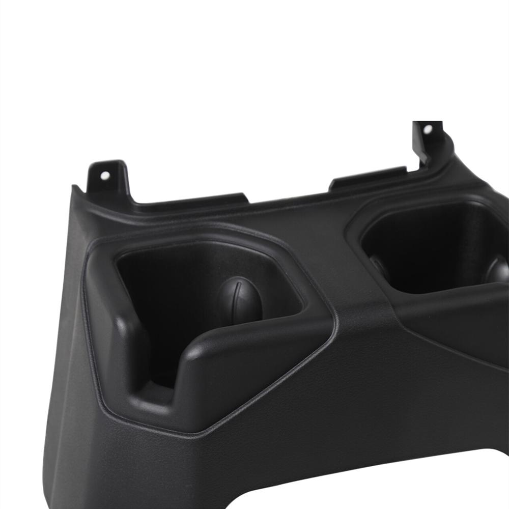 Car Rear Seat Water Cup Holder, Black For Jeep Wrangler JL JT 2018+  Accessories