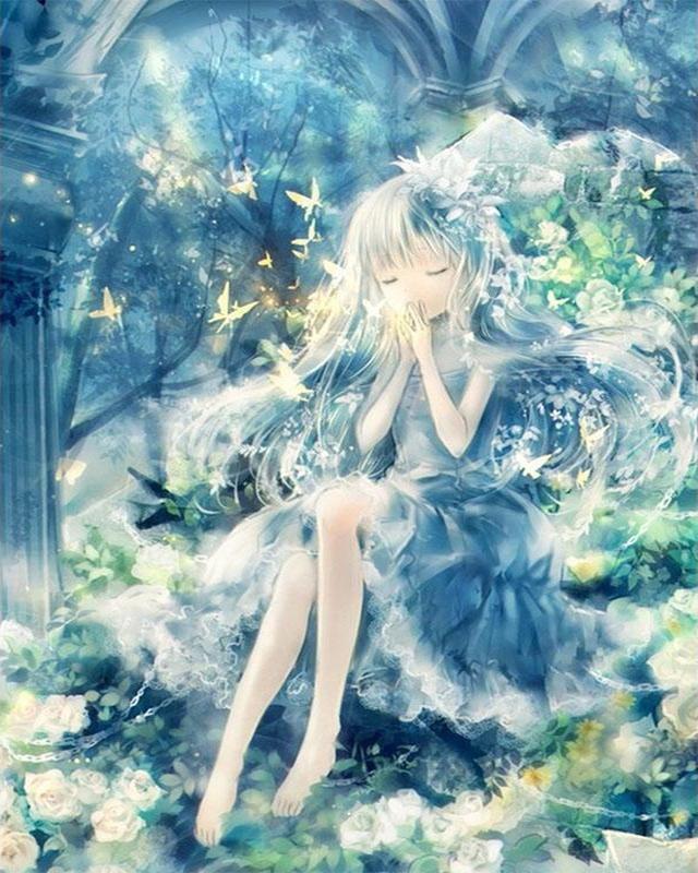 Diamond Painting Kit Butterfly Elves 5D DIY Diamond Embroidery Merman Landscape Pictures Of Rhinestones Mosaic Home Decor