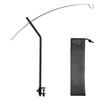 Detachable Lantern Stand Aluminum Alloy Outdoor Portable Light Hanger Portable Lamp Bracket for Picnic Hiking Fishing