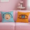 K-King Of The H-Hill Cushion Cover Soft Short Plush Double-Sided Printing Home Decor Machine Washable Pillow Case Gift