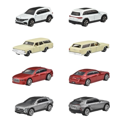 Matchbox Basic Cars G Assortment Vehicle Toy Mini Cars, 24-Car Set, Box Set, Ages 3+, Multi-Purpose, 98CG-30782