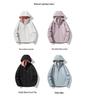 2024 Spring/Autumn Couple's Hooded Windbreaker - High Quality, Windproof, Waterproof, Wear-Resistant, Trendy, Versatile Solid Color Jacket