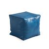 Non-Slip Storage Stool Waterproof Moroccan Pouf Foot Rest Leather Pouf  Home