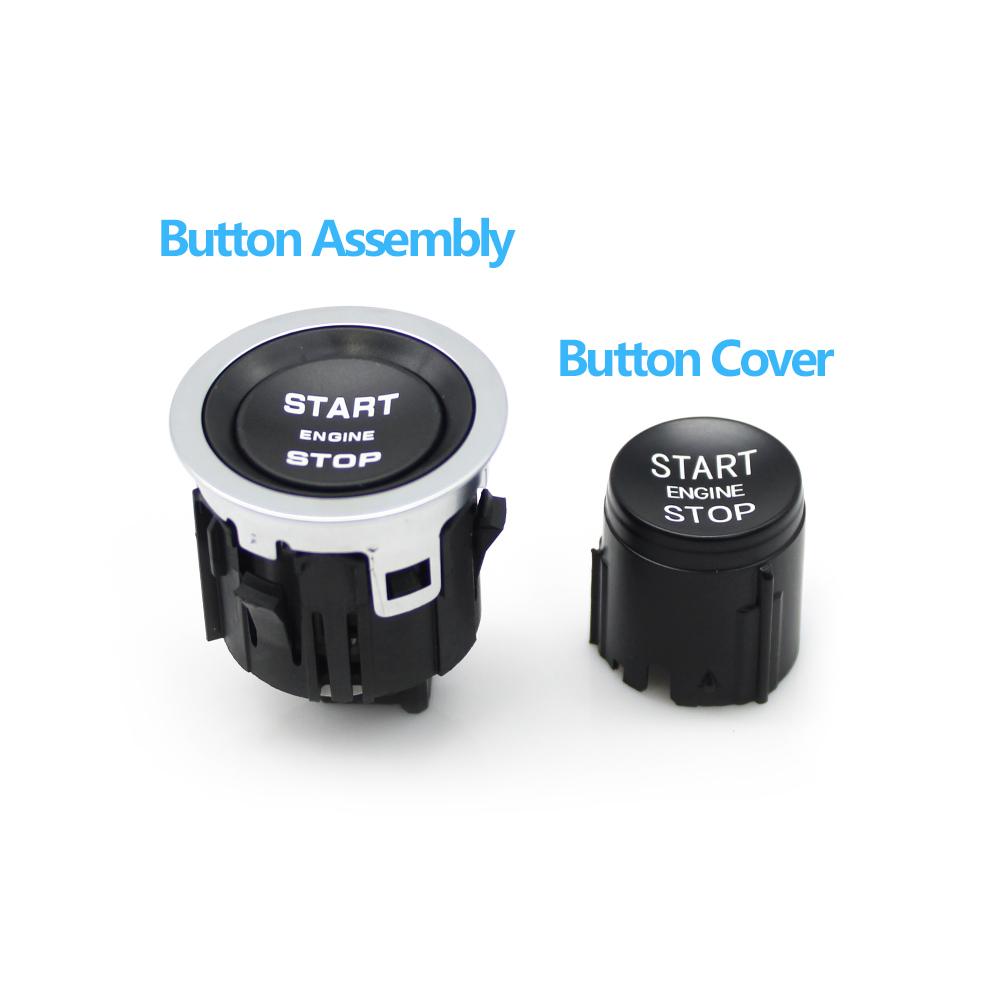 Original Black Car Start Stop Engine Button Ignition Switch Cover For Landrover Range Rover Sport EVOQUE Discovery LR094038