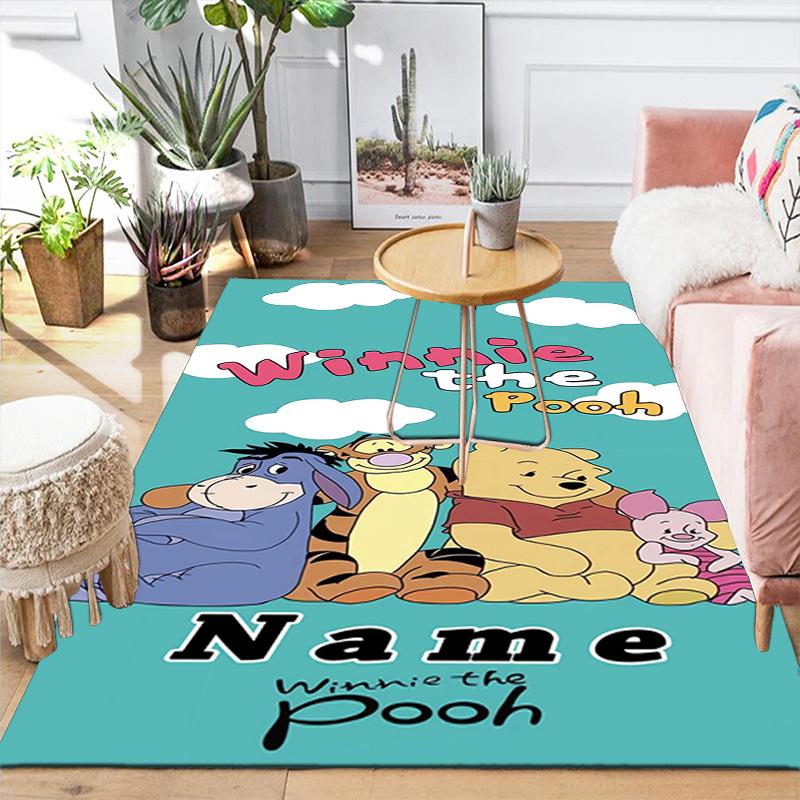Custom 1Pc Piglet'S Heartfelt Adventure Rug Office Carpet Indoor Outdoor Entrance Doormat Nonslip Soft And Comfortable Living Room D916345