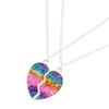 2X Alloy Necklace Metal Pendent Workmanship Compact Size Attractive Craftsmanship Kid Supplies Children Accessories Sweet Gift