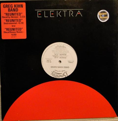 

12inch Record GREG KIHN BAND - Reunited ED4971 Beserkley 1984 US Rock Used