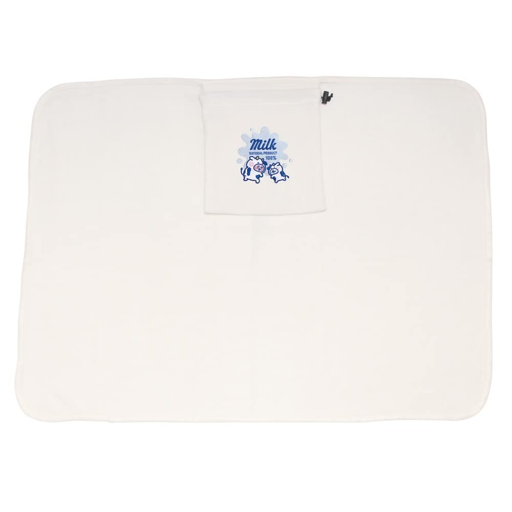 Kanahei s Small Animals Pisuke & Usagi Swivel Blanket (Milk Logo)