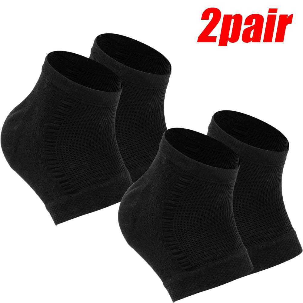 Silicone Heel Protector Mesh Gel Half Short Socks Feet Care Repair Cushion Pads Moisturizing Anti-wear Foot Cover Tools