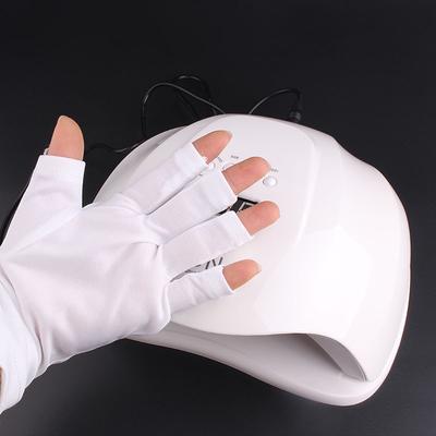 1 Paar UV-Schutz-Handschuh, Nagelkunst-Gel, Anti-UV-LED-Lampe, Nageltrockner, Lichtschutz-Werkzeug