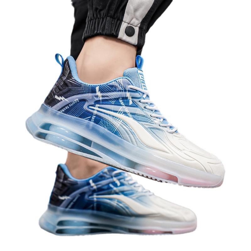 2025 Men's Breathable Korean Style Trendy Thick Sole Sports Dad Shoes