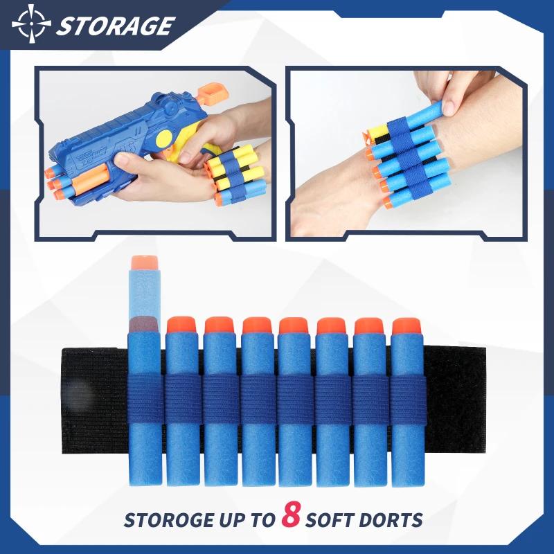 Children Manual Gun 4/6-S Soft Bullets Toy Gun Kits Long Range Dart Blaster Boys Shooting Toys Pistol Gun Kids Xmas Gifts