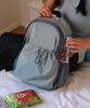 Kimhachan Nylon Mini Travel Backpack - Blue