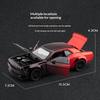 Challenger Hellcat STR alloy car imitates real American muscle car model boy toy car collection ornaments