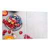 2x GLASS PROTECTIVE PLATE FOR STOVE 40x52 FRUIT