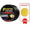 High Performances Interior Plastic Polish Wax Sponge Applicator Interior Wax Simple to Operate for Car Motorcycles