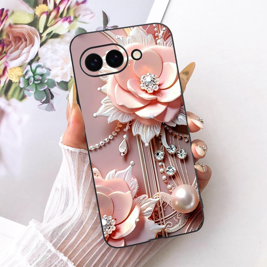 Für Google Pixel 9 Pro Hülle Niedlicher Löwe Mode Bemalte Abdeckung Weiche TPU Handyhülle Für Google Pixel 9A Pixel9 Pro Rückseite Fundas
