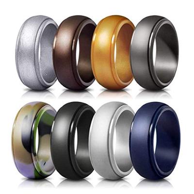 Anel Curvo de Silicone para Esportes ao Ar Livre Masculino: Design Europeu e Americano