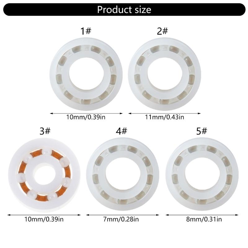 Fishing Equipment Accessory Baitcasting Reel Bearing for Smooth Fishing High Performances Easy Installation Spool Bearing