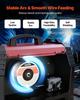 Flux Core MIG Welding Wire, E71T-11 0.8mm 4.5kg, Gasless Mild Steel Welding Wire with Low Spatter for All Position Arc Welding, Self-Shielded for