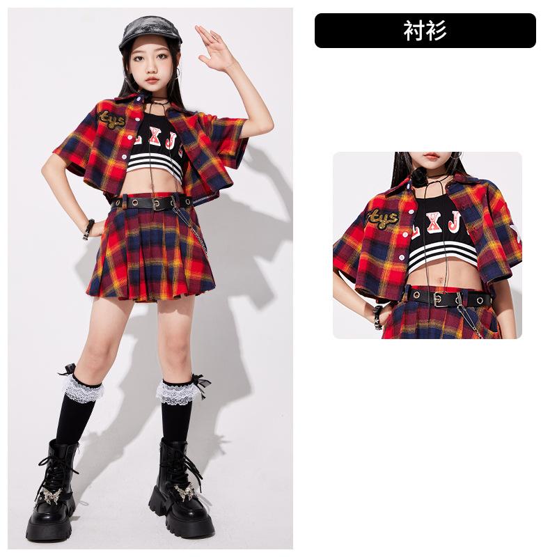 Hip-Hop Children'S Trendy Costumes, Boys' Suits, Hiphop Children'S Clothing, Hip-Hop Catwalk Girls, Jazz Drums