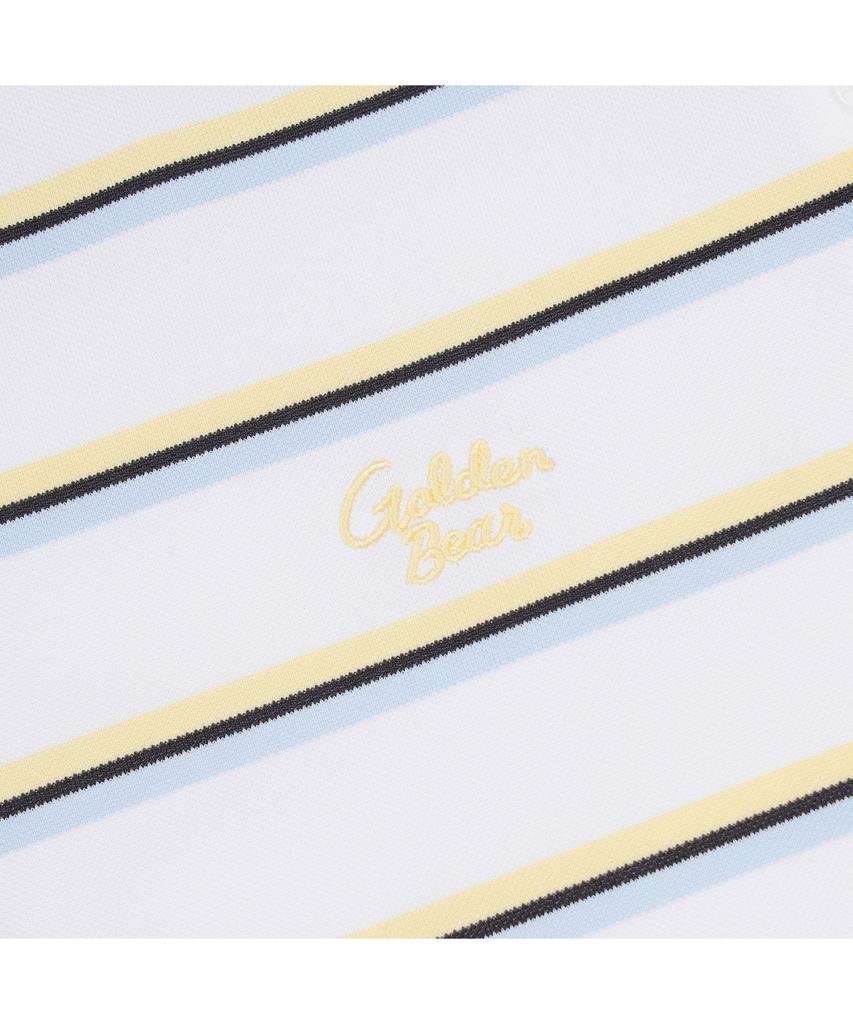 Goldeunbeeo (W) Striped Pique T-Shirt G5Tam26421Ivx