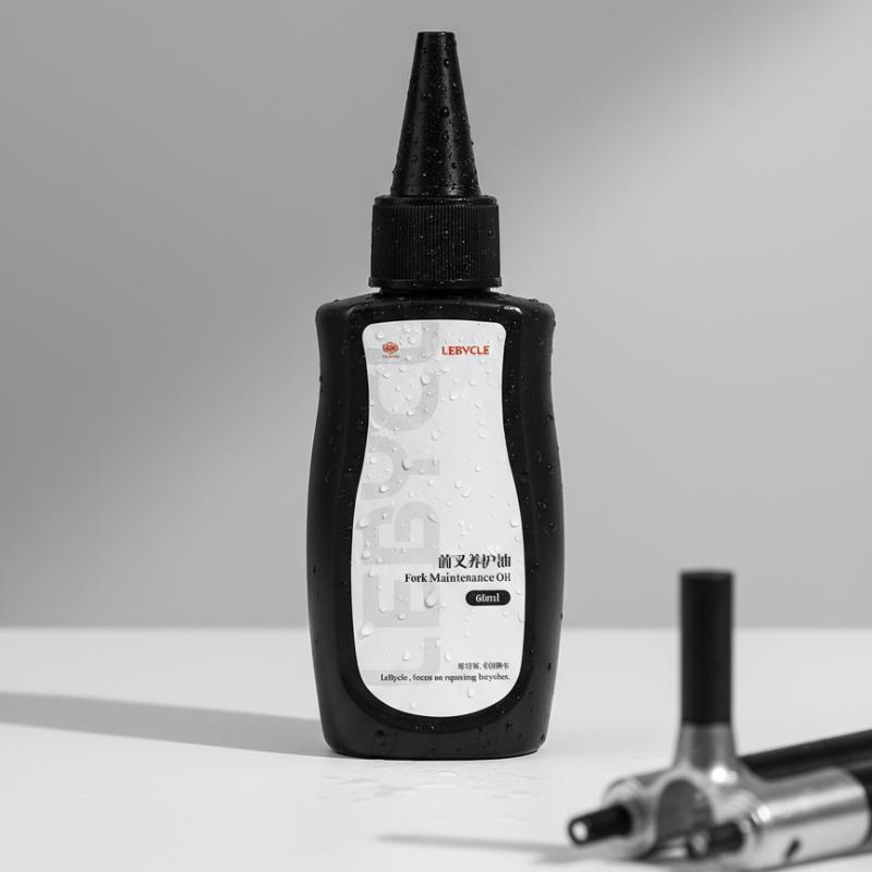 60mL MTB Fork Shock Oil Full Suspension Fluid Silicone Lubricant Universal Front Rear Damping Maintenance for Mountain Bike