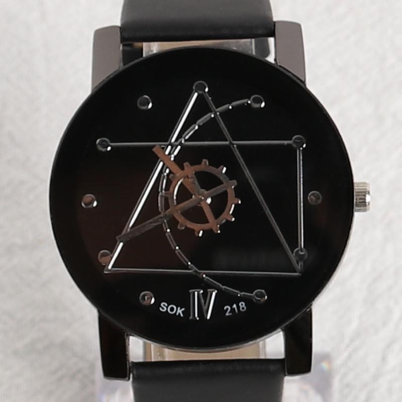 2019 Korean Style Men's & Women's Genuine Leather Strap Quartz Watch - Trendy & Fast Shipping