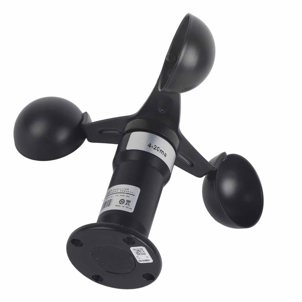 Sensore di velocità del vento in lega di alluminio con uscita del segnale a impulsi da 4-20 mA, rilevatore di velocità del vento anemometro