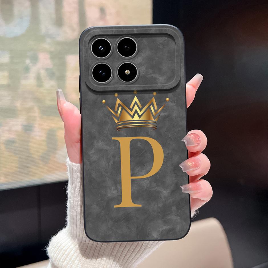 For Xiaomi Poco F8 Pro Ultra Phone Cases Cute Panda 26 Letters Shockproof Soft Liquid Silicone Cover For PocoF8Pro F8Ultra Fanda