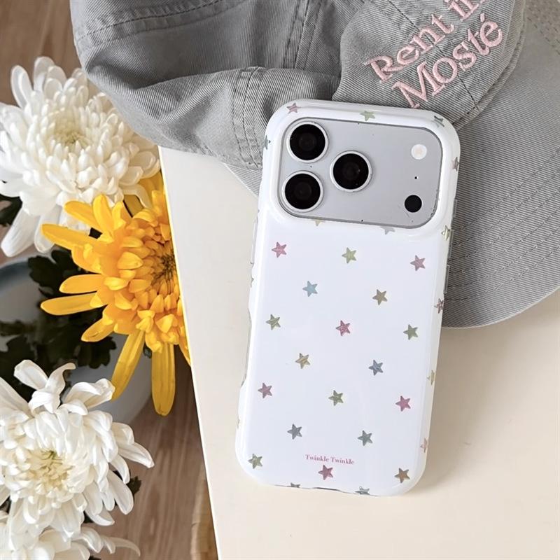 Colorful Star Full Screen Case for iPhone 17/16 Pro Max/15 Pro iPhone 15 Pro